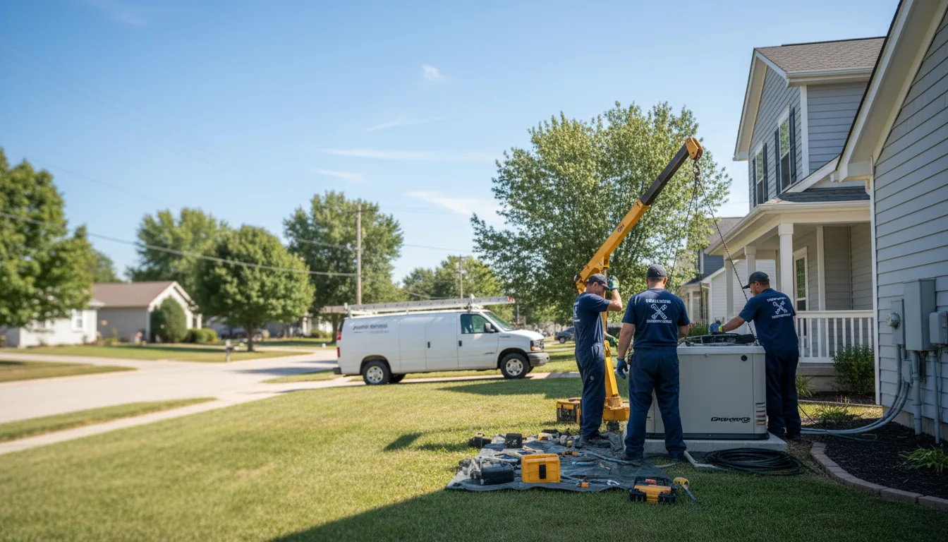 Generator Installation in Moundridge, KS near me